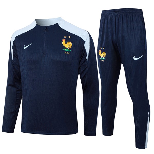 Sudadera De Training Francia 2024/25 Azul